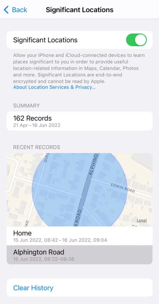 Comment Voir l'Historique de Localisation iPhone 3